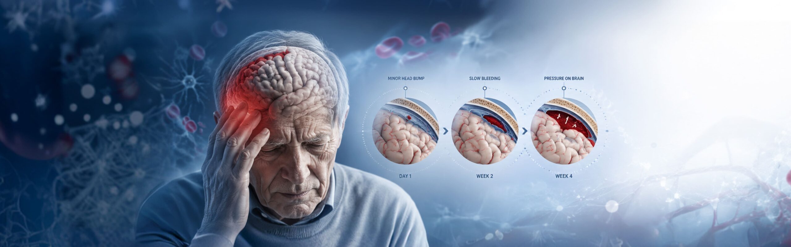 The Slow Brain Bleed in the Elderly After a Minor Head Bump